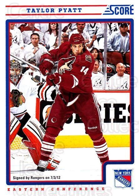 2012-13 Score #324 Taylor Pyatt - Image 1 of 1