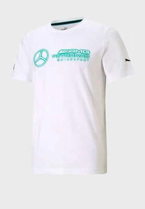 Mercedes AMG Petronas White Logo + Tee - Picture 1 of 4
