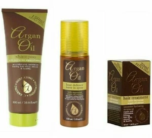 Arganöl Haarset Geschenk Pflegepaket XHC Hydrating Shampoo Conditioner Maske Öl - Bild 1 von 17