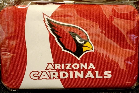 ARIZONA CARDINALS WRISTLET HARD SHELL PHONE CASE/WALLET NFL PRODUCT BRAND NEW! Cover