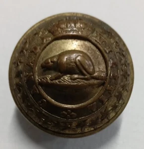 CANADA / CANADIAN MILITIA OFFICERS K.C. Large 25.3mm BUTTON BY JENNENS & Co - Picture 1 of 2