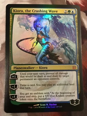 Kiora Crashing Wave Foil - New Nm / Mint - Image 1 of 2