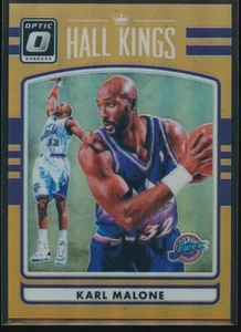 Karl Malone 2016-17 Panini Donruss Optic Hall Kings Orange Prizm /199 - Picture 1 of 2