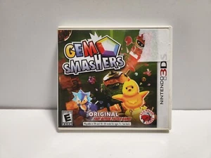 Gem Smashers (Nintendo 3DS) Estuche Original y Manual Solo - Imagen 1 de 3