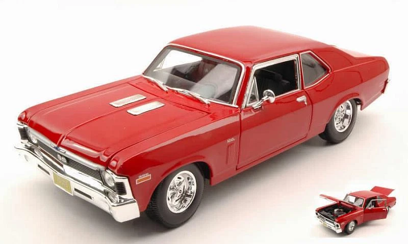 Chevrolet Nova SS Coupe 1970 Red 1:18 MAISTO 31132R - Immagine 1 di 1