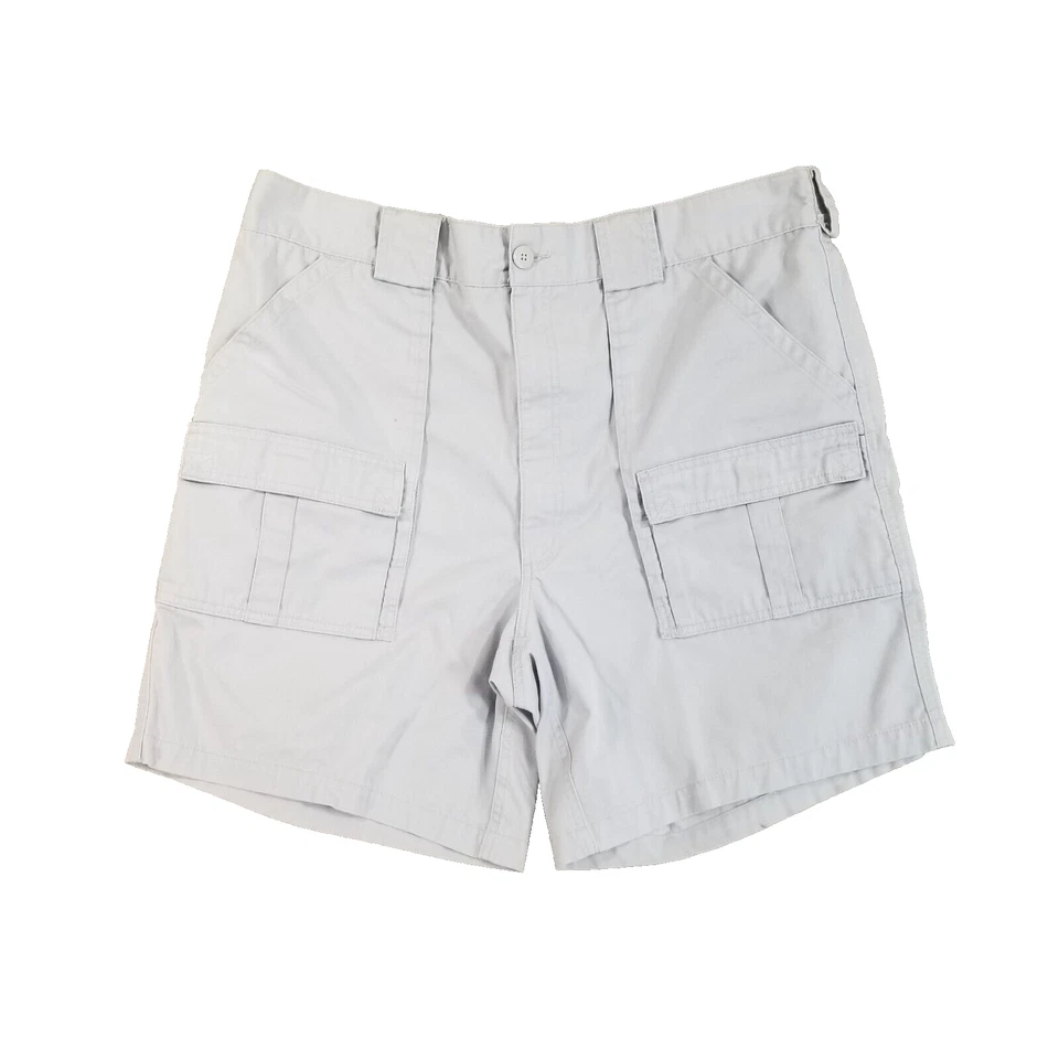 Weekender 工装登山短裤男式 44 x 8 灰色 舒适腰户外钓鱼 — 第 1/4 张图片