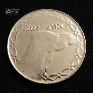 *GUTSE* ARGELIA, 2 DINARS 2003, CAMELLO, SIN CIRCULAR. - Imagen 1 de 2