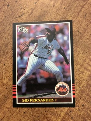 1985 Donruss #563 Sid Fernandez,  New York Mets   ex  ib - Image 1 of 2