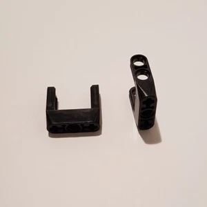 2x Lego Technic U Pin Verbinder Kniegelenk doppelt 87408 schwarz Technic 4558692 - Bild 1 von 2