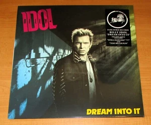 BILLY IDOL - DREAM INTO IT - LIMITIERTE SCHWARZE FARBIGE LP MIT SIGNIERTER EINLAGE - NEU - Bild 1 von 5
