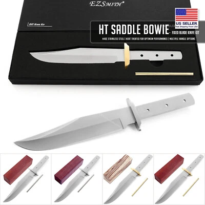 HT Saddle Bowie - DIY Knife Making Kit - USA Design - Image 1 of 2