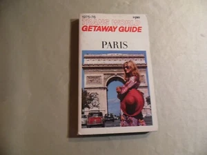 Trans World Getaway Guide Paris 1975-1976 (Paperback) Free Domestic Shipping - Foto 1 di 2