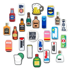 25pcs Random PVC Shoe Charms – Fun Food, Candy & Drink-Themed Decorations - Picture 1 of 4