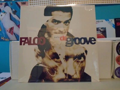 FALCO-Data De Groove-12" Vinyl LP-3 Mixes-New, Sealed-1991 American Sound - Image 1 of 2