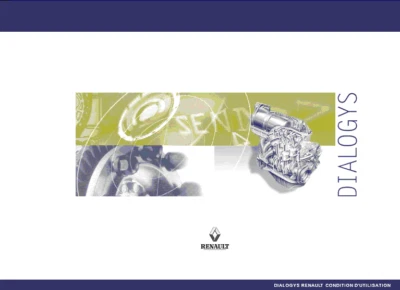 RENAULT DIALOGYS 4.90 SPARE PARTS CATALOGUE / WORKSHOP MANUAL - Immagine 1 di 4