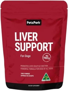 Liver Support for Dogs - Made in Australia - Milk Thistle Supplement for Dogs - Picture 1 of 5