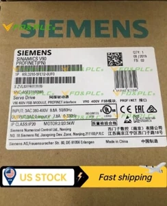 NEW Siemens 6SL3210-5FE12-0UF0 1PCS SINAMICS V90 Servo Drive 6SL3 210-5FE12-0UF0 - Picture 1 of 1