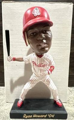 Ryan Howard 2004 lectura Fightin Phils 10" STH Bobblehead Philadelphia Phillies Foto 1 de 4