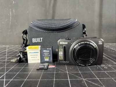 Nikon CoolPix S9700 16MP 30x Zoom Compact Digital Camera - Image 1 of 4