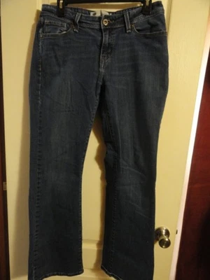 ЖЕНСКИЕ LEVIS 529 ИЗОГНУТЫЙ ВЫРЕЗ БОТИНОК ЭЛАСТИЧНЫЕ ДЖИНСЫ 12 М 29,5» ПО ВНУТРЕННЕМУ ШВУ - Изображение 1 из 4