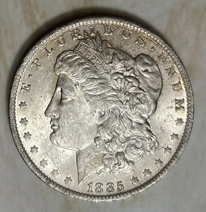 1885 O Morgan Silver Dollar * New Orleans Mint * Early U.S. Silver $1 Coin - Bild 1 von 4