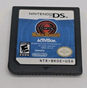 Chaotic Shadow Warriors Nintendo DS Game Only~Tested/Working - Picture 1 of 3