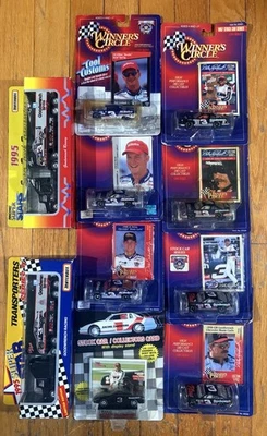 NASCAR Dale Earnhardt & Dale Earnhardt Jr Lot Of 8 Cars & 2 Trucks - Image 1 of 4