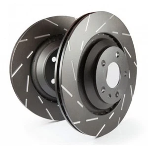 EBC For BMW 330i GT xDrive 2017 2018 Front Brake Rotors Sport Slotted 2.0L - Picture 1 of 3