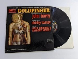 007 Goldfinger Movie Sound Track Vinyl Record Album Year 1964 UAL 4117 USA Press - Picture 1 of 13