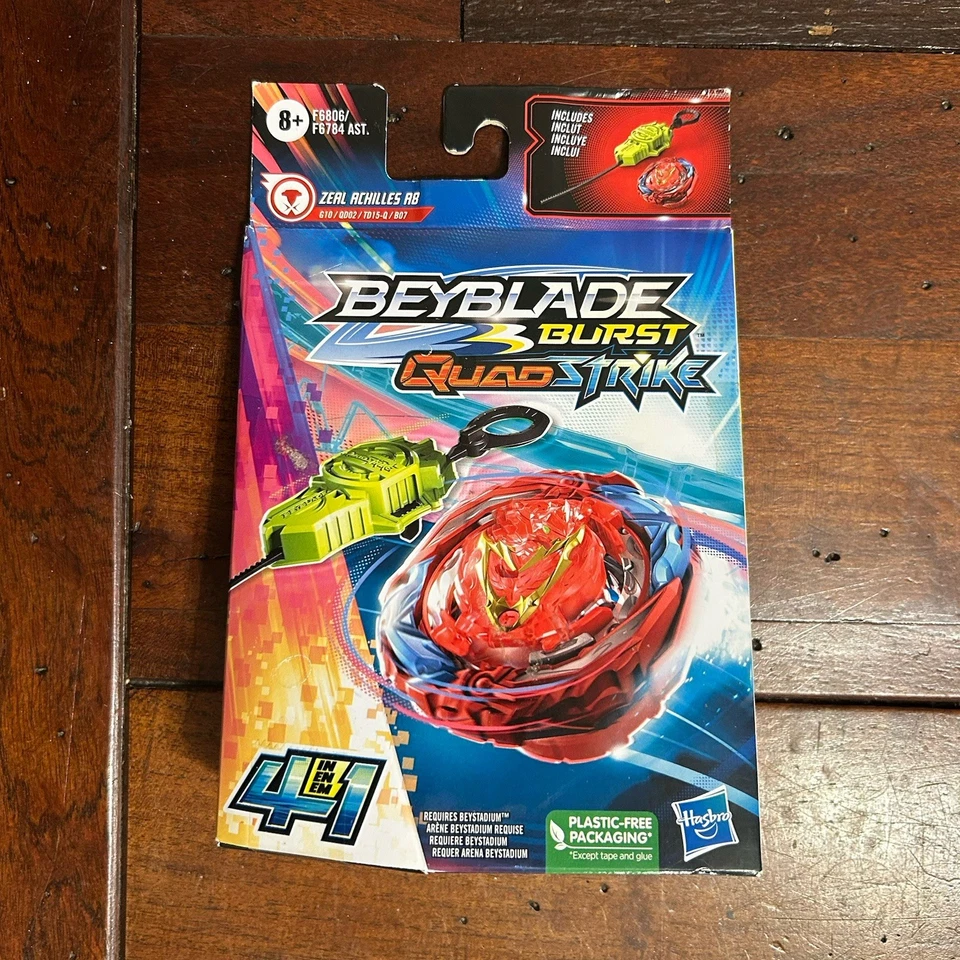 BEYBLADE Burst QuadStrike Zeal Achilles A8 F6806 -