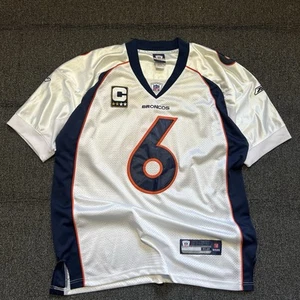 Denver Broncos Jay Cutler Jersey Reebok (2001-2011) With Captain Patch - Picture 1 of 4
