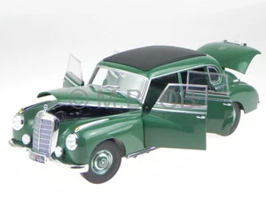 Mercedes W186 300 Adenauer 1955 green diecast model car Norev 1/18 - Picture 1 of 7