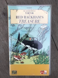 The Adventures of Tintin Red Rackham's Treasure VHS Tape Ellipse Programme - Picture 1 of 4