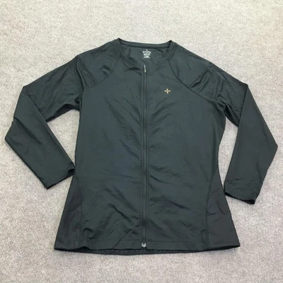 Tommie Copper Jacket Mens 2XL Black Compression Lower Back Support Zip Athletic - Image 1 of 4