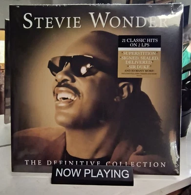 Stevie Wonder - The Definitive Collection | 2 LPs | 21 Timeless Classic Hits - Image 1 of 4