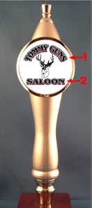 Custom Deer Buck Hunting Beer Tap Handle knob tapper for Kegerator or Faucet - Picture 1 of 1