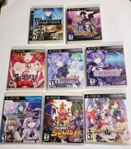 NO GAMES! Neptunia Victory Sony PS3 Catherine Disgaea Valkyria Mugen Souls RPG - Picture 1 of 9