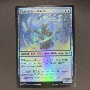 Fear of Failed Tests Duskmourn: House of Horror Foil - Picture 1 of 2