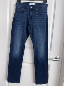 Youth Calvin Klein Boys Dark Blue Jeans W30xL32 Preowned Good Condition 5 Pocket - Picture 1 of 7