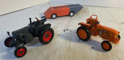 Mixed European tractors diecast junkyard plus - Image 1 of 4