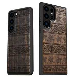 Holz Handyhülle für Samsung Galaxy S24 S23 Ultra S22 S21 Plus FE Note20 5G Abdeckung - Bild 1 von 12