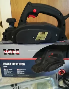 PIALLA ELETTRICA KLUGHEN 710w, con accessori, portatile, con scatola, nuova - Foto 1 di 6