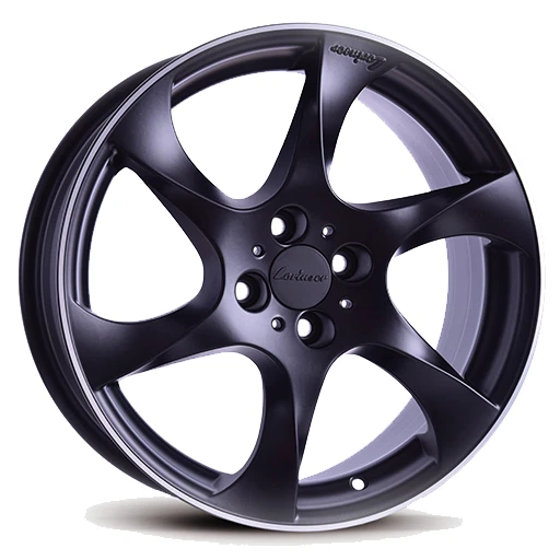 smart 453 Lorinser Speedy Alufelgen Kompletträder schwarz Falken fortwo forfour - Bild 1 von 4