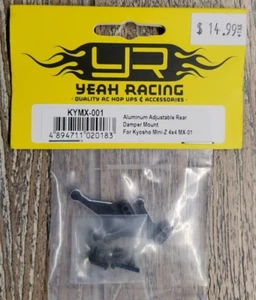 Yeah Racing Kyosho MX-01 Aluminum Adjustable Rear Shock Tower (Black) - Picture 1 of 1