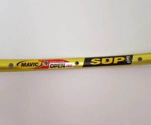 FELGE 28" RENNRAD MAVIC OPEN PRO SUP 36F GELBE REIFEN - Bild 1 von 1