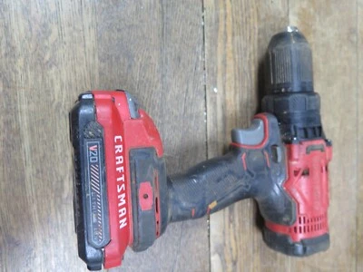 Craftsman CMC??? Taladro atornillador 20V 1/2" con batería de 1,3Ah PROBADO Foto 1 de 4