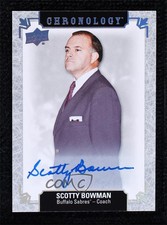 2018 Chronology Franchise History 2019-20 Upper Deck Update Scotty Bowman Auto