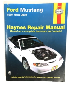 Haynes 36051 Ford Mustang 1994-2004 Repair Manual - Picture 1 of 5