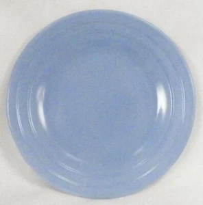 Hazel Atlas Little Hostess Plate Pastel Blue Moderntone Platonite Childs Tea Set - Picture 1 of 4