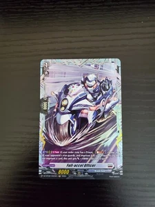 Cardfight Vanguard - Full-accel Officer - DZ-BT02/FR23EN - FRAME RARE - Picture 1 of 2